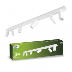 Lampa Sufitowa SPOT TUBA Reflektor Oprawa Halogenowa 6x GU10 TABULA LUMILED