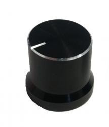 GALKA POTENCJOMETRU 12MM CZARNA