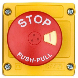 BACO LBX130112 Kill Switch Enclosure 240V 2.5A IP66 2 Breakers