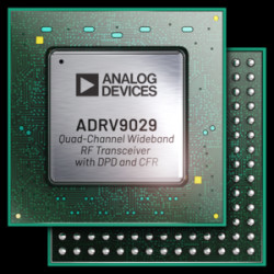 Integrated, Quad RF Transceiver with Observation Path