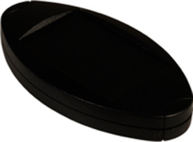 ABS enclosure, (L x W x H) 96 x 51 x 17 mm, black, OVO-2.9