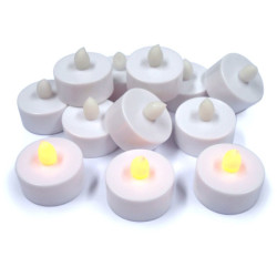 Major Brushes 1105-12 LED Flickering Tealight Pack 12