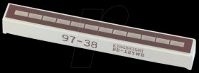 DD-12YWB Bar graph display, 12 elements, yellow