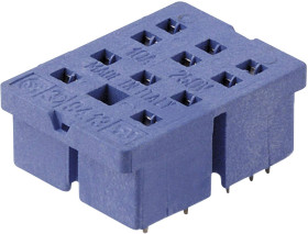 Finder 94.13 Gniazdo przekaźnika Pasuje do przekaźników serii: Finder serii 55 Finder 55.32, Finder 55.33 paleta 1 szt.