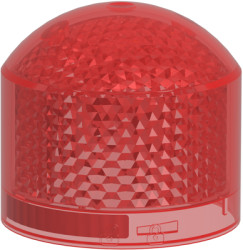 LED permanent light element, red, 24 V AC/DC, IP66, XVB7L24