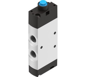 Zawór regulacyjny pneumatyczny 5/2 Way, Monostable Ręczne G 1/4 Festo 7mm