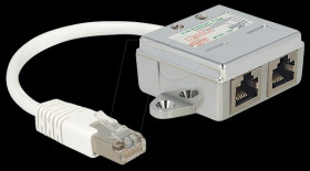 65441 RJ45 Port Doppler 1x &gt; 1xEthernet, 1x ISDN