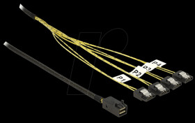 83393 miniSAS HD SFF-8643 &gt; 4x SATA 7 Pin 1 m