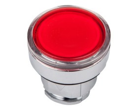 Napęd przycisku czerwony z podświetleniem z samopowrotem ZB4BW343