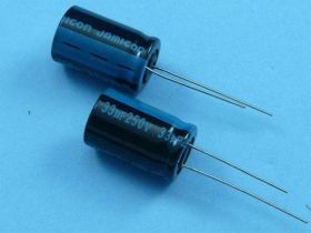 33uF/250V 100SZT 13x20 105° JAM ELKO