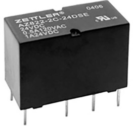 Zettler Electronics AZ822-2C-5DSE Przekaźnik SMT, monostabilny, 1 cewka, 220 V/DC, 250 V/AC, 2 A, 1 szt.