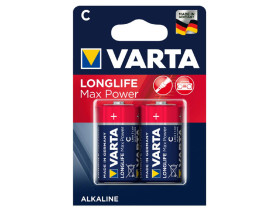 2x bateria R-14 R14 C 1,5V alkaliczna Varta Longlife Max Power