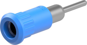 Gniazdo testowe Gniazdo Połączenie lutowane Niebieski 25A Staubli