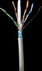 CCBG8522GY50 Cat.6 Network cable, F/UTP, gray, 50 m