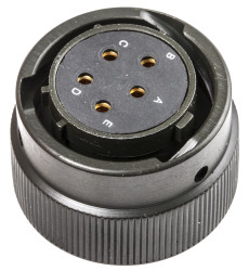 Złącze 5-pinowe Męski Amphenol Limited Żeński Montaż na kablu MIL-DTL-26482 rozmiar 14