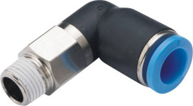 TRU COMPONENTS Złączka kątowa GPL6-02 Średnica rury: 6 mm Rozmiar gwintu: R1/4 1 szt.