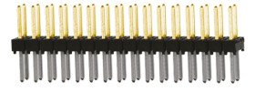 Złącze szpilkowe 32-pinowe TSW raster: 2.54 mm Prosty 2-rzędowe Samtec Otwór przelotowy 550 V Bez osłony