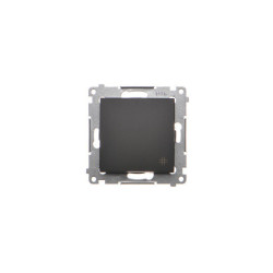 Łącznik krzyżowy czarny mat DW7.01/49 Kontakt-Simon 54