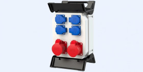 Rozdzielnica przenośna ECOLINE 2x16A/5P 4GS IP44 90EKO010