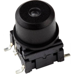 MEC 1ES091 1ES Series Kapturek ochronny okrągły czarny 1 szt.