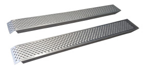 Aluminum foldable ramp - Max load 500 Kg