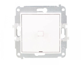 MINI Łącznik pojedynczy w stylu amerykańskim biały MWPUS-1