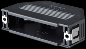 16-001850 D-sub hood, 50-pin, snap-lock