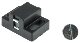 Zatrzask drzwiowy magnetyczny Uchwyt magnetyczny rozmiar rowka: 6mm RS PRO RS Structural System