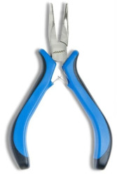 Szczypce precyzyjne wygięte 130 mm HT1P056