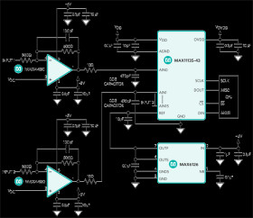 500ksps, Low-Power, Serial 12-/10-/8-Bit, 4-/8-/16-Channel ADCs