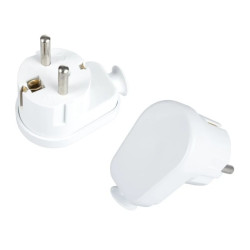 Wtyczka kątowa rozbieralna Uni-Schuko WT-16U biała Montis MT018-B Produkt POLSKI 5841159 MT-018B