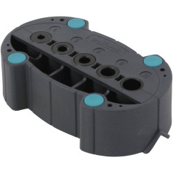 Wolfcraft 4685000 Accumobil Bore Hole Template Precise Drilling Guide