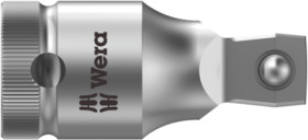 1/2 inch extension, internal/external square, 1/2 inch, L 52 mm, 05003639001