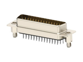 Złącze D-sub PCB 44-pinowe Wtyk Pionowy Montaż na płytce drukowanej raster 2.77mm