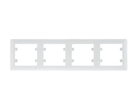 Lumina Soul Ramka poczwórna pozioma biała WL5240