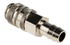 Szybkozłączka pneumatyczna, materiał Mosiądz, RS PRO Camozzi, Legris, Rectus 21, Rectus 90