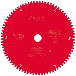 Freud F03FS09891 Multi-Material Mitre Saw Blade 305 x 30 x 2.6/2mm x 72T