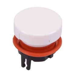 AB6M-BK2-W White Round Button for A6 Series Switch IP65 IDEC