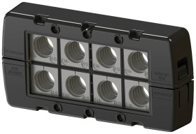 CONTA-CLIP KDSI-SET 8/16 BK Przepust kablowy poliamid 6.6 czarny 1 szt.