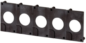 Mounting plate, 5 installation points, for M22-H, 218945