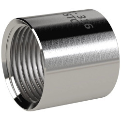 Sleeve, L 25 mm, 20 bar, stainless steel, for pipe systems, 117892
