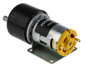 Motoreduktor DC Szczotkowy z przekładnią 12 obr./min 7,92 W 6mm 59 Ncm RS PRO