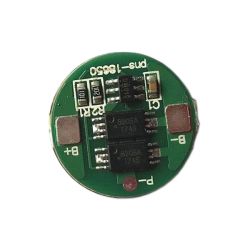 Moduł BMS ładowania i ochrony ogniw 18650 Li-ion - 1S - 3.7V - 6A