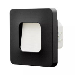 Oprawa schodowa LED TETI Czarna PT 230V AC Światło białe neutralne 17-221-67