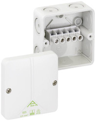 Puszka instalacyjna Spelsberg Abox-i 025-2,5², IP65, (D x S x W) 80 x 80 x 52 mm, szary, 1 szt.