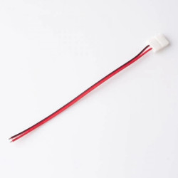 Złączka LED MONO 8mm jednostronna z przewodem