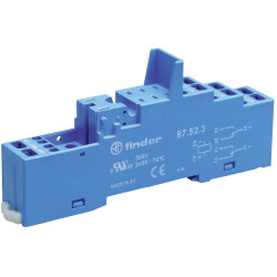 Finder 95.23.0 Relay Socket for Relay 43.41 30.5x10x10.5mm black