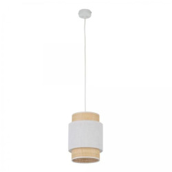 Lampa wisząca BOHO NEW 1 - punktowa Biały / słomkowy 5652 TK Lighting