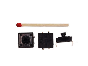 Mikroswitch Poziomy Kwadrat 12*12mm H-8mm TS-12T 4 pin