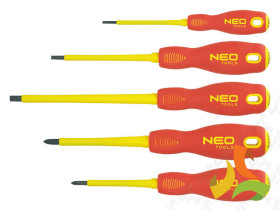 Śrubokręty, wkrętaki 1000V,zestaw 5szt. 04-220 NEO TOOLS